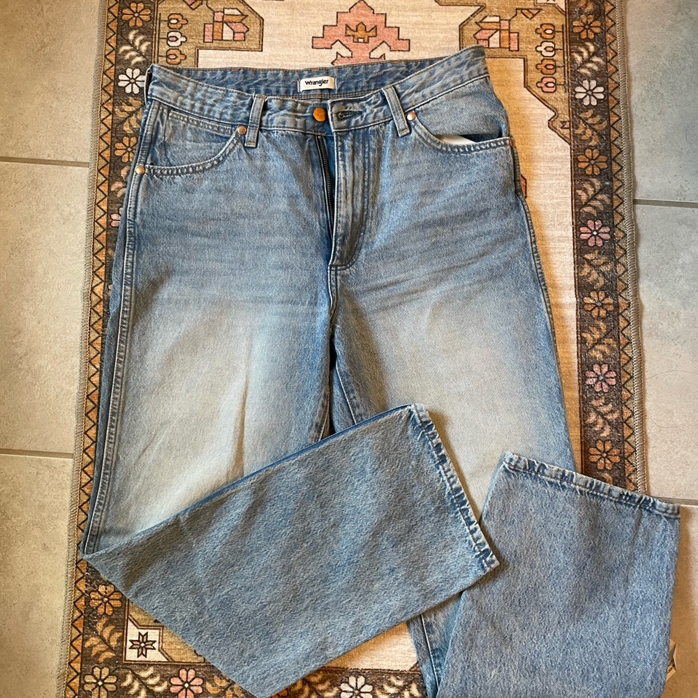 Wrangler Wild West high rise straight
